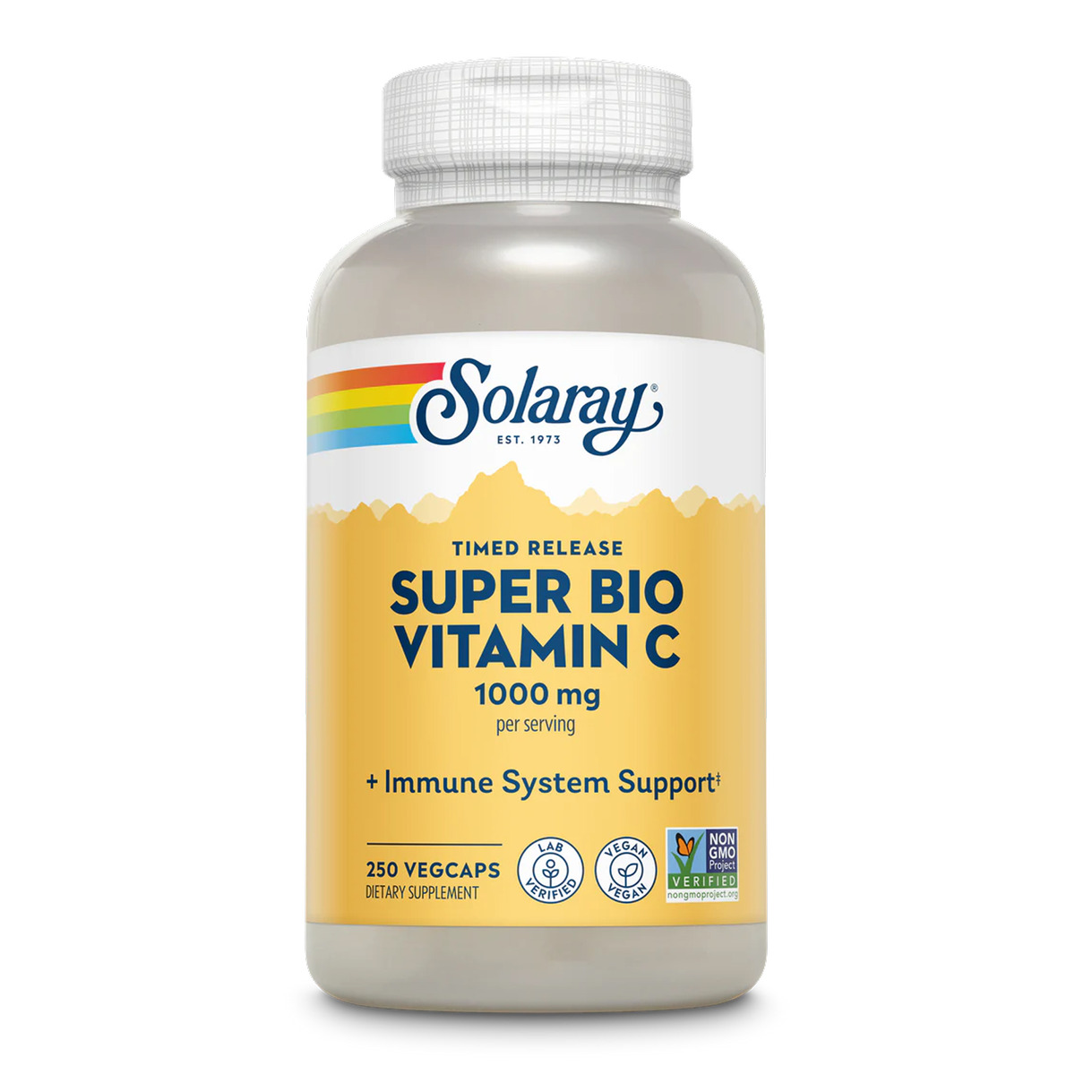 Super Bio Vitamin C 1000mg - 250 vcaps. Фото 3
