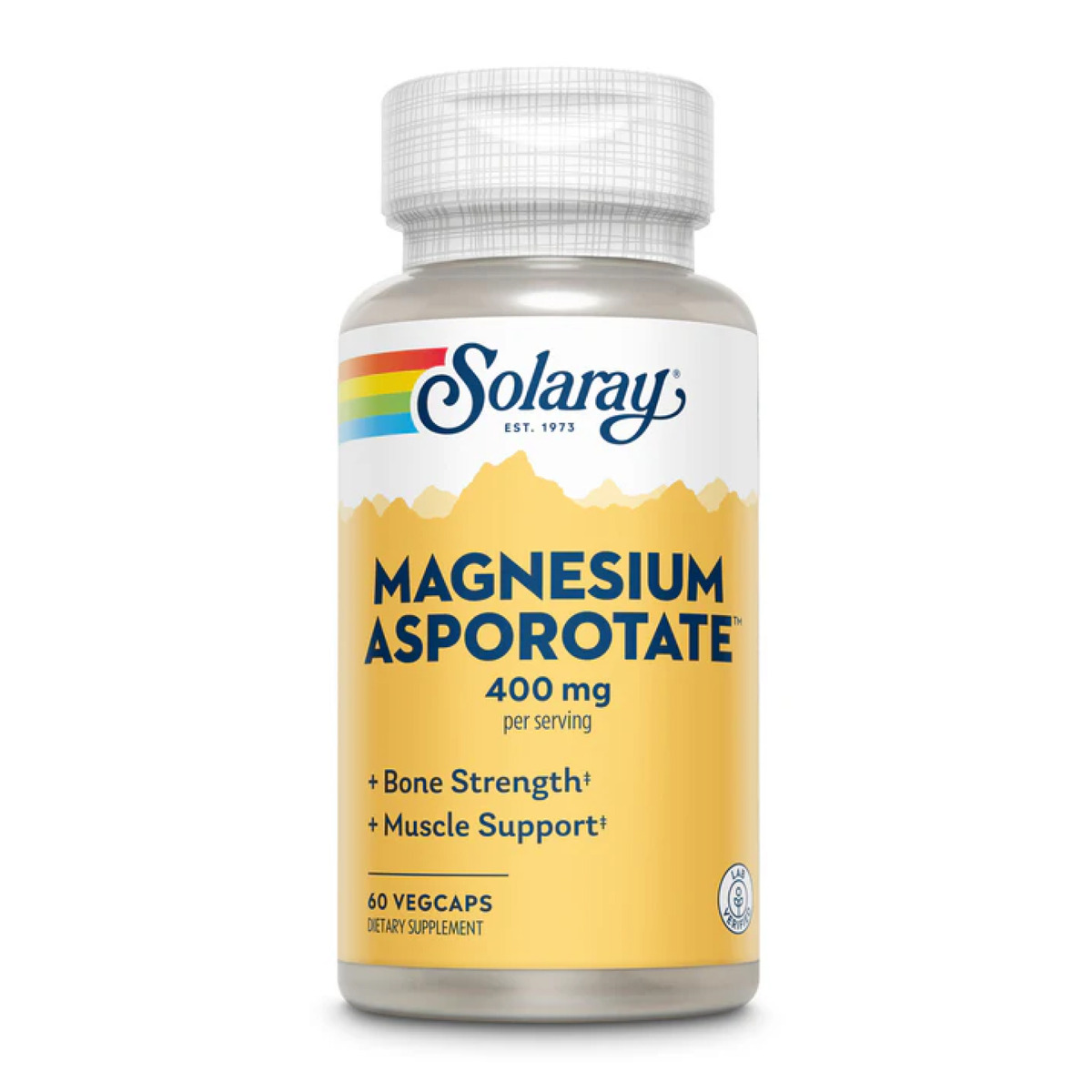 Magnesium Asporotate 400mg - 60 vcaps. Фото 3