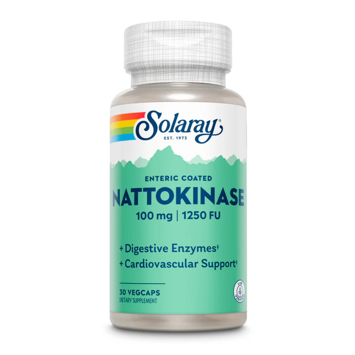 Nattokinase 100mg - 30 vcaps. Фото 3