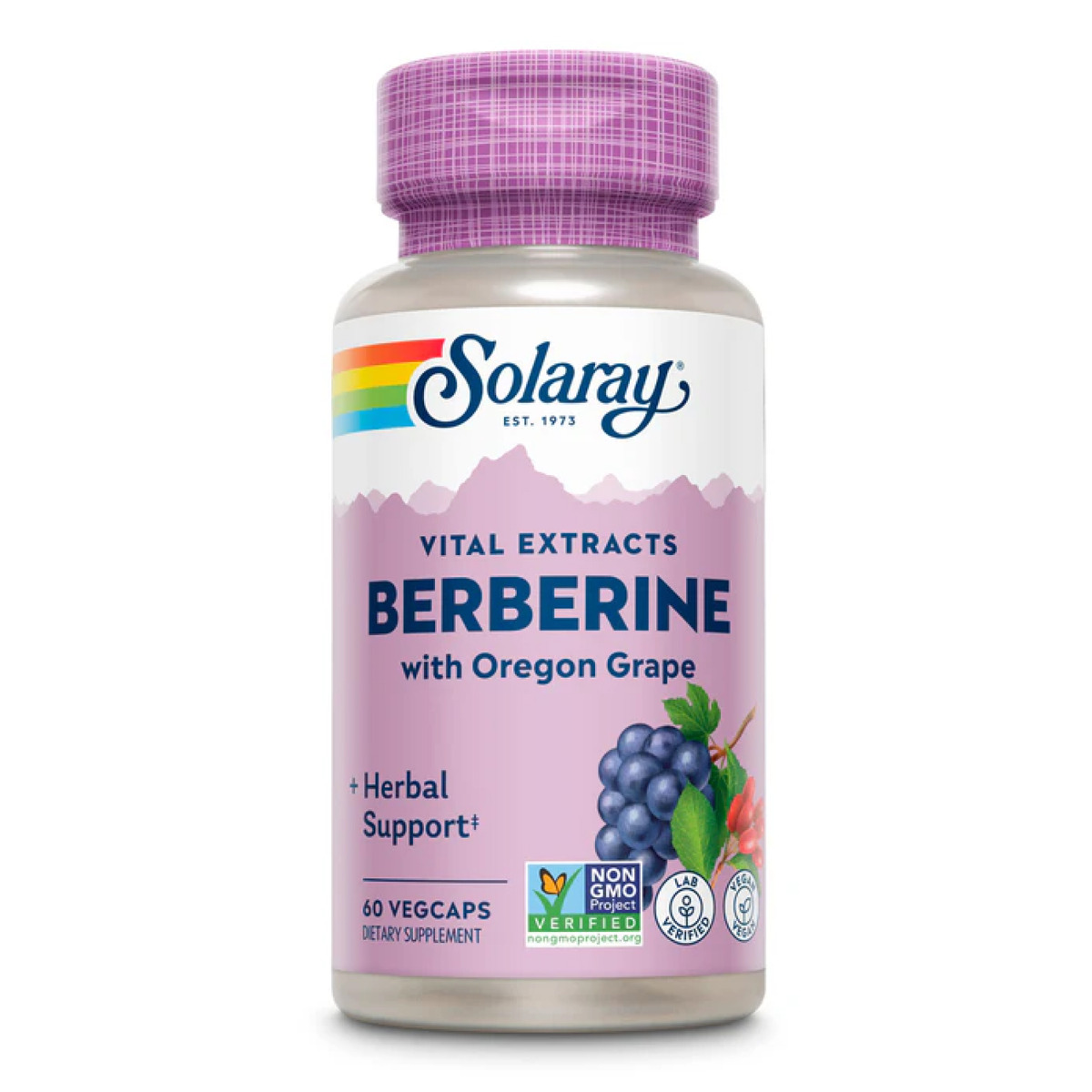 Berberine with Oregon Grape - 60 vcaps