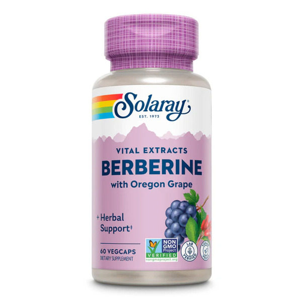 Berberine with Oregon Grape - 60 vcaps. Фото 3