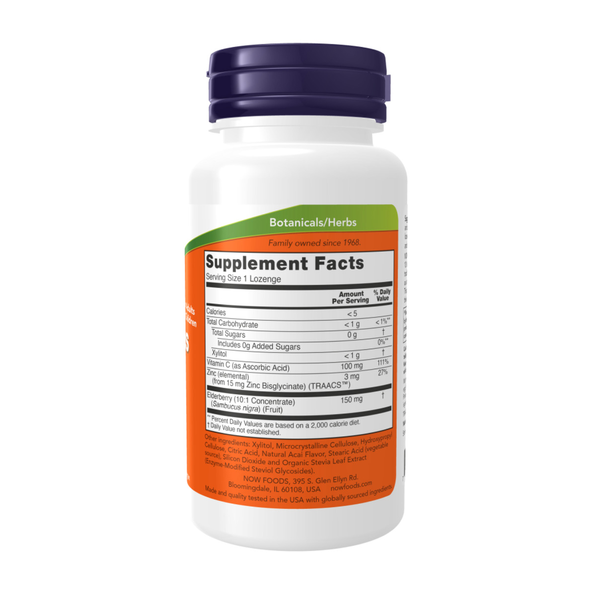 Sambucus Zinc-C - 60 lozenges. Фото 5