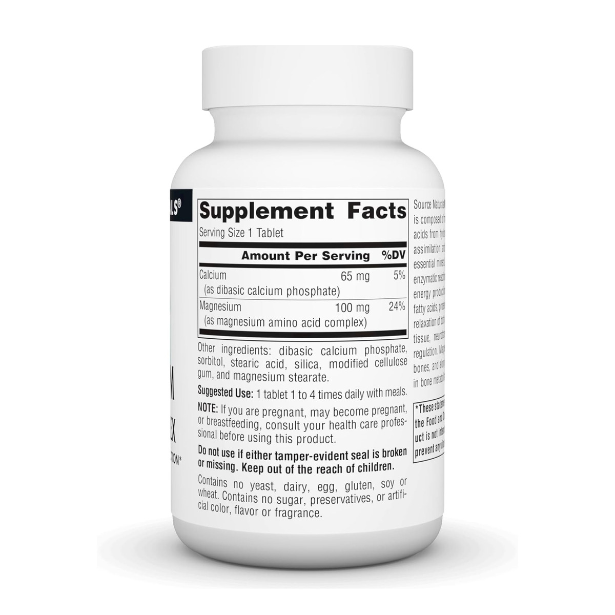 Magnesium Chelate Complex 100mg - 100 tabs. Фото 4