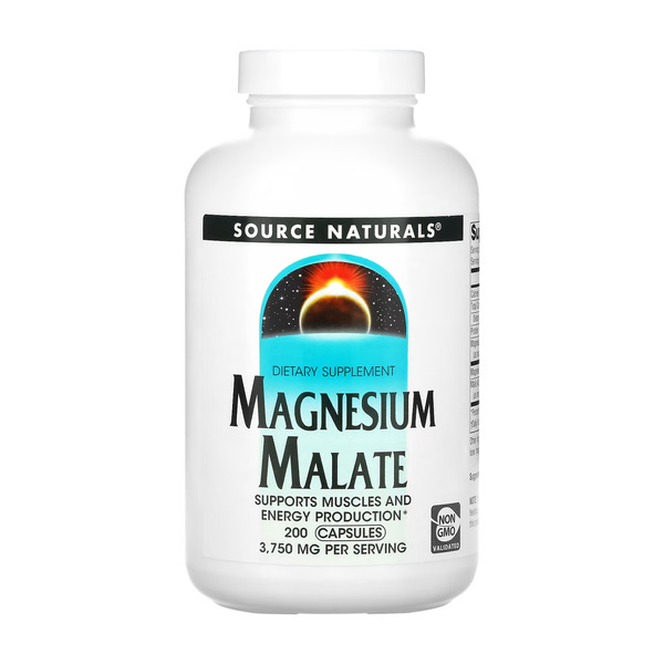 Magnesium Malate 625mg - 200 caps. Фото 3