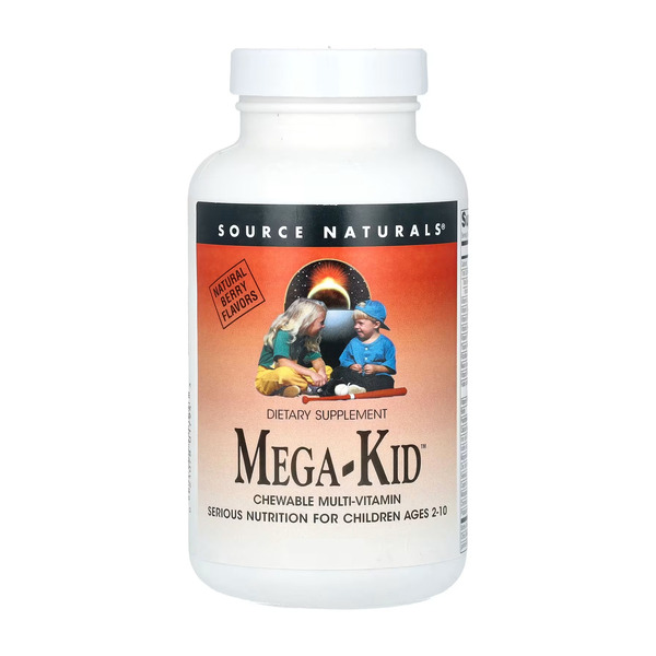 Mega-Kid™ - 120 Wafer Berry. Фото 4