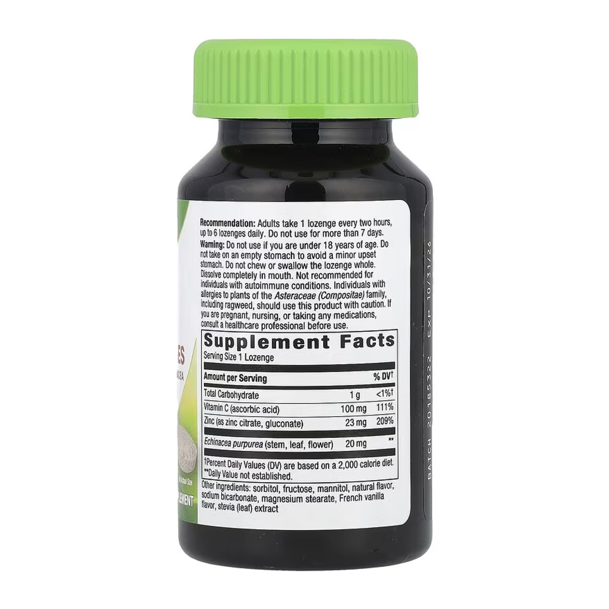 Zinc - 60 lozenges. Фото 2