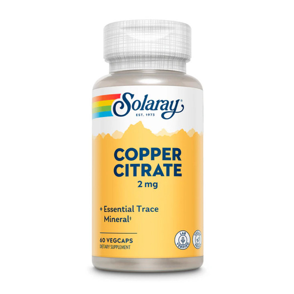 Copper Citrate 2mg - 60 vcaps. Фото 3