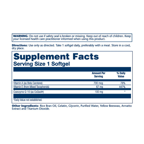 Bio CoQ10 100mg - 30 softgels. Фото 2