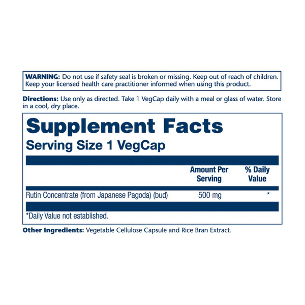 Rutin 500mg - 90 vcaps. Фото 3