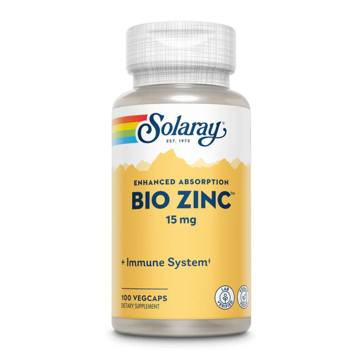 Bio Zinc 15mg - 100 vcaps. Фото 3