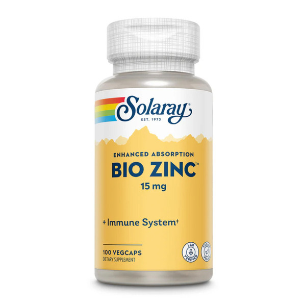 Bio Zinc 15mg - 100 vcaps. Фото 3