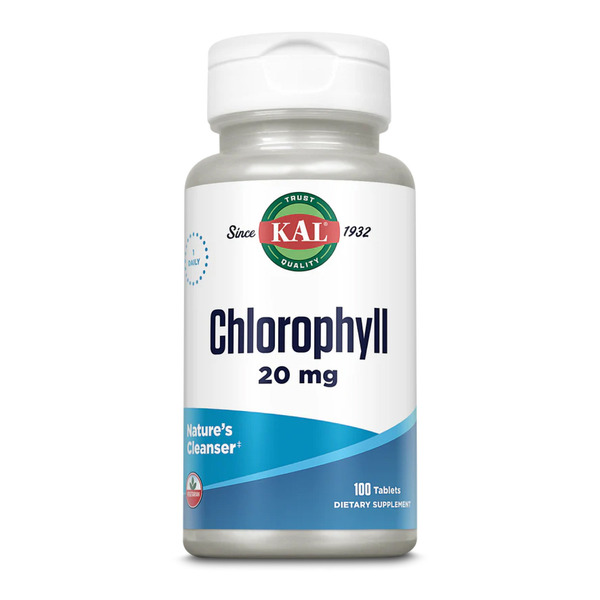 Chlorophyll 20mg - 100 tabs. Фото 3