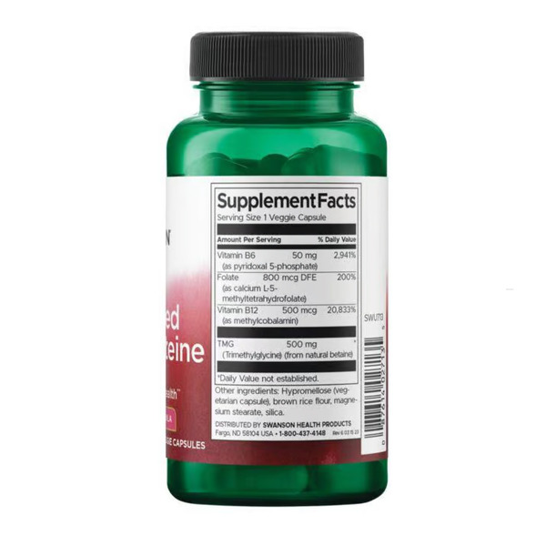 Activated Homocysteine - 60 vcaps. Фото 4