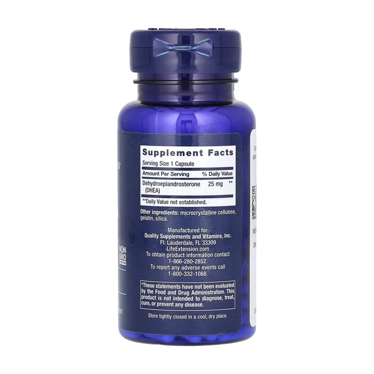 DHEA 25 mg - 100 lozenges. Фото 2