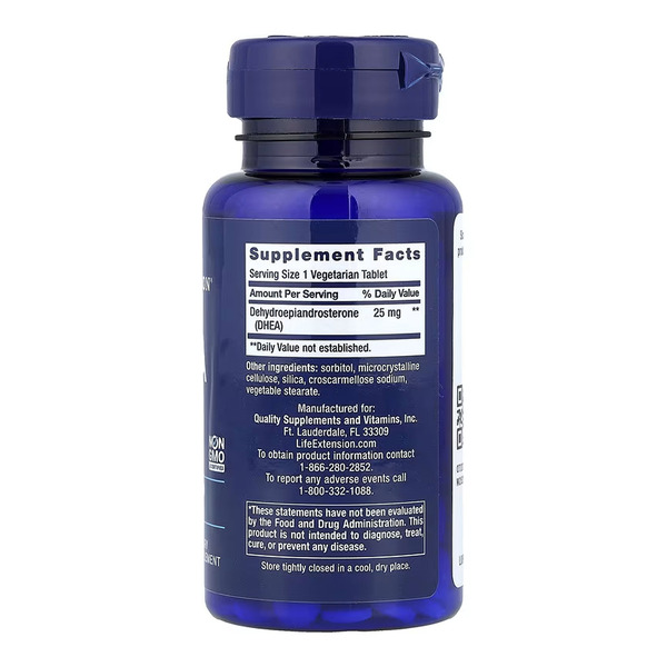 DHEA 25 mg - 100 lozenges. Фото 6