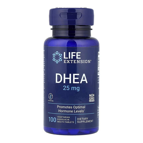 DHEA 25 mg - 100 lozenges. Фото 5