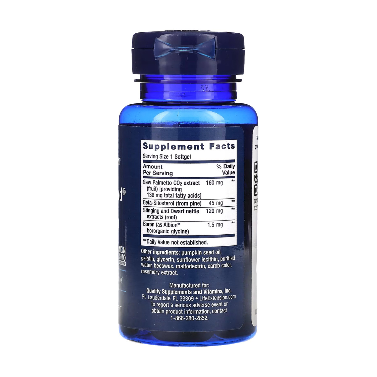 PalmettoGuard® Saw Palmetto/Nettle Root Formula with Beta-Sitosterol - 60 softgels. Фото 2