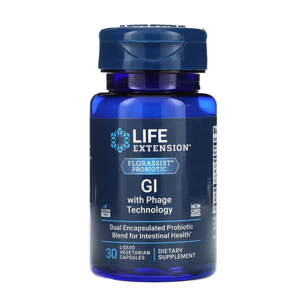 LE FLORASSIST® GI with Phage Technology - 30 vcaps. Фото 3