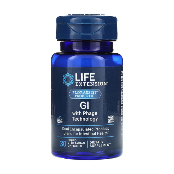 LE FLORASSIST® GI with Phage Technology - 30 vcaps. Фото 3