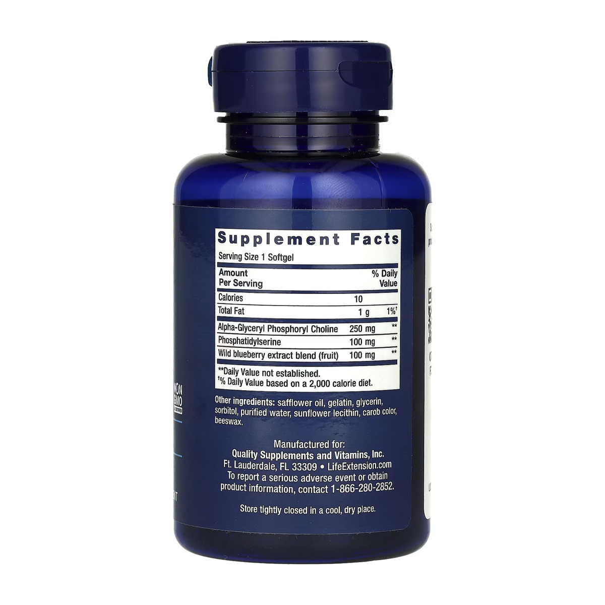 Cognitex® Alpha GPC - 30 softgels. Фото 4
