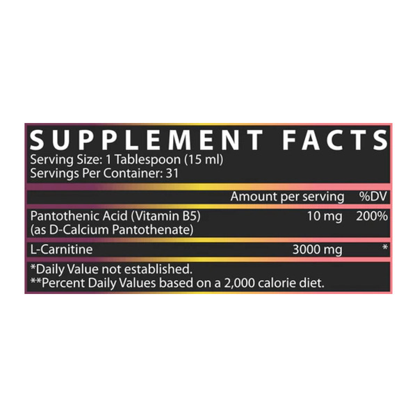 Liquid L-Carnitine 3000 - 465 ml Passionfruit Guava. Фото 2