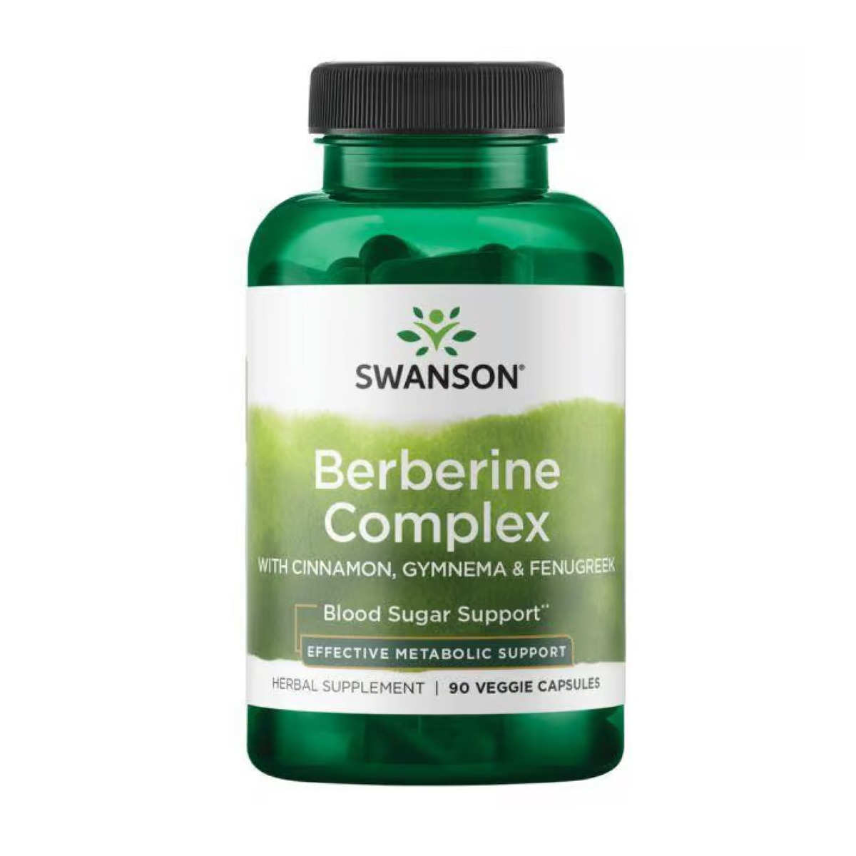 Berberine Complex with Cinnamon Gymnema & Fenugreek - 90 vcaps. Фото 3