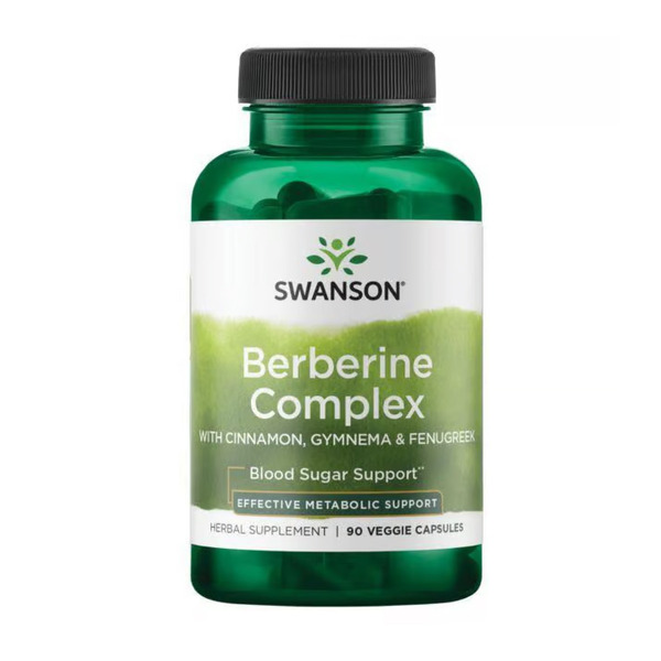 Berberine Complex with Cinnamon Gymnema & Fenugreek - 90 vcaps. Фото 3