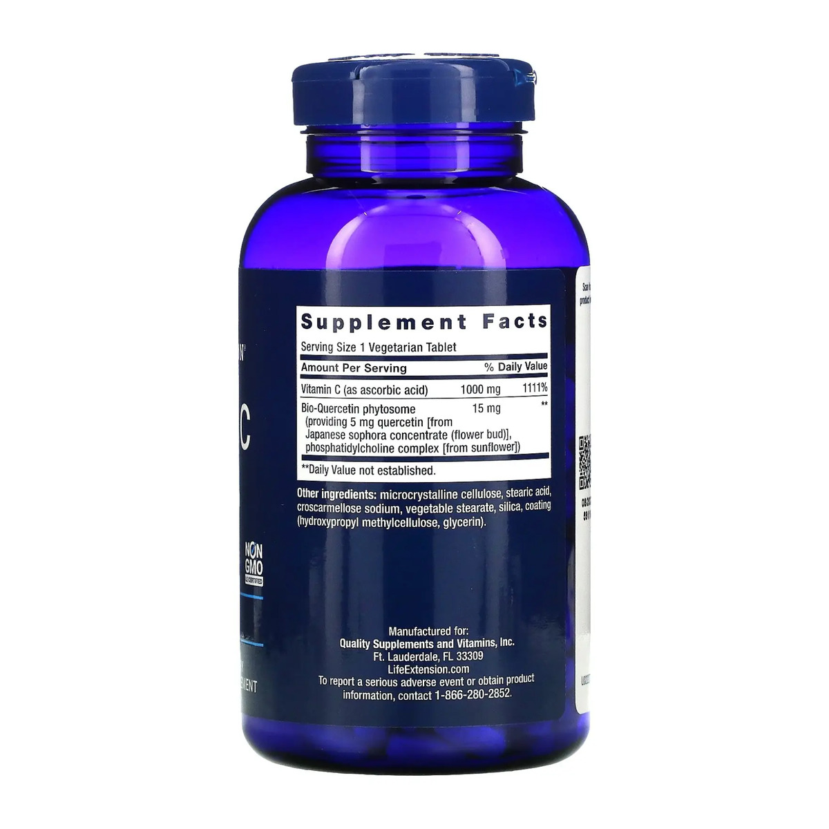 Vitamin C and Bio-Quercetin Phytosome - 250 tabs. Фото 4