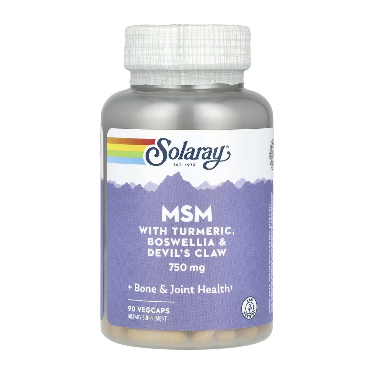 MSM 750mg - 90 cap. Фото 3
