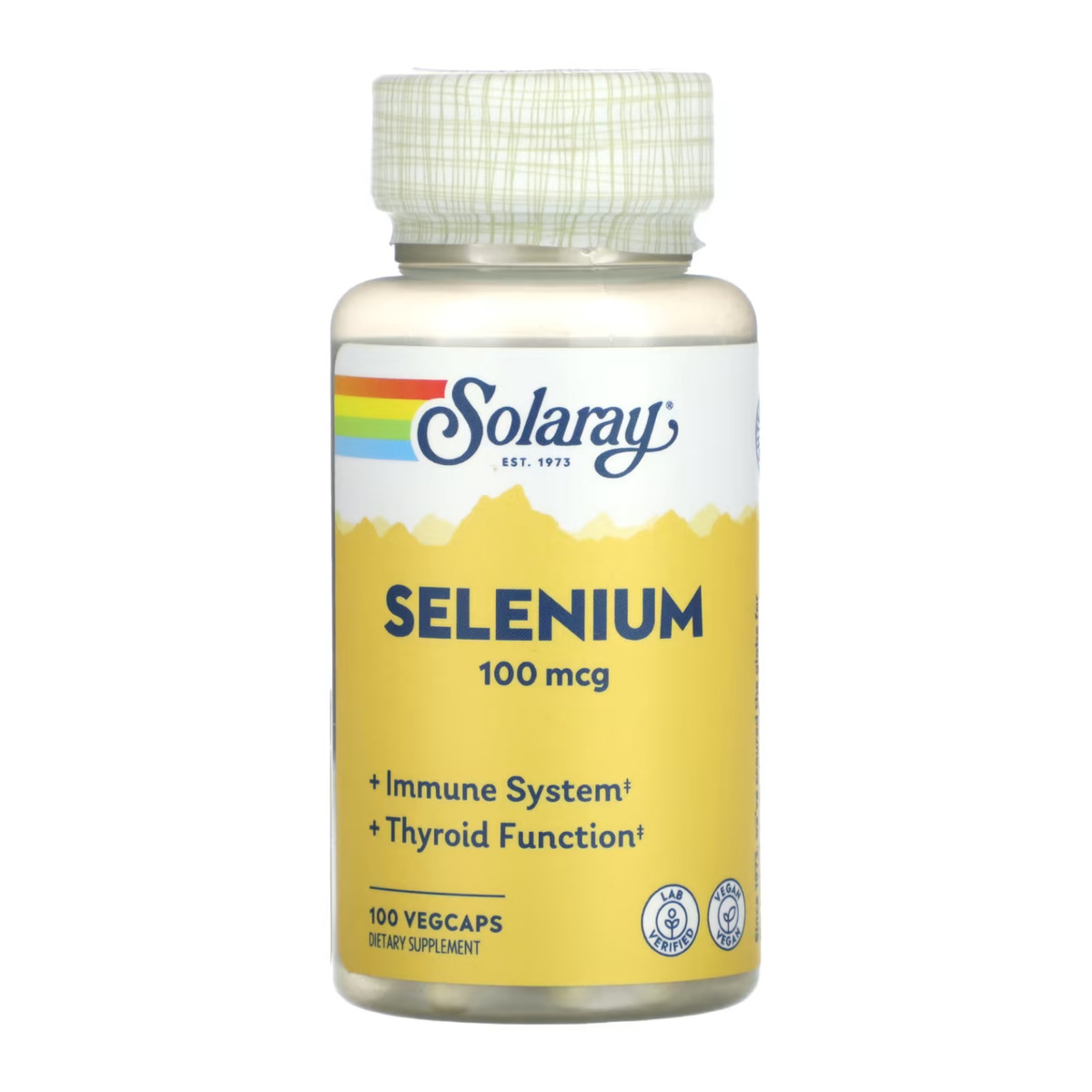 Selenium 100mcg - 100 caps. Фото 3