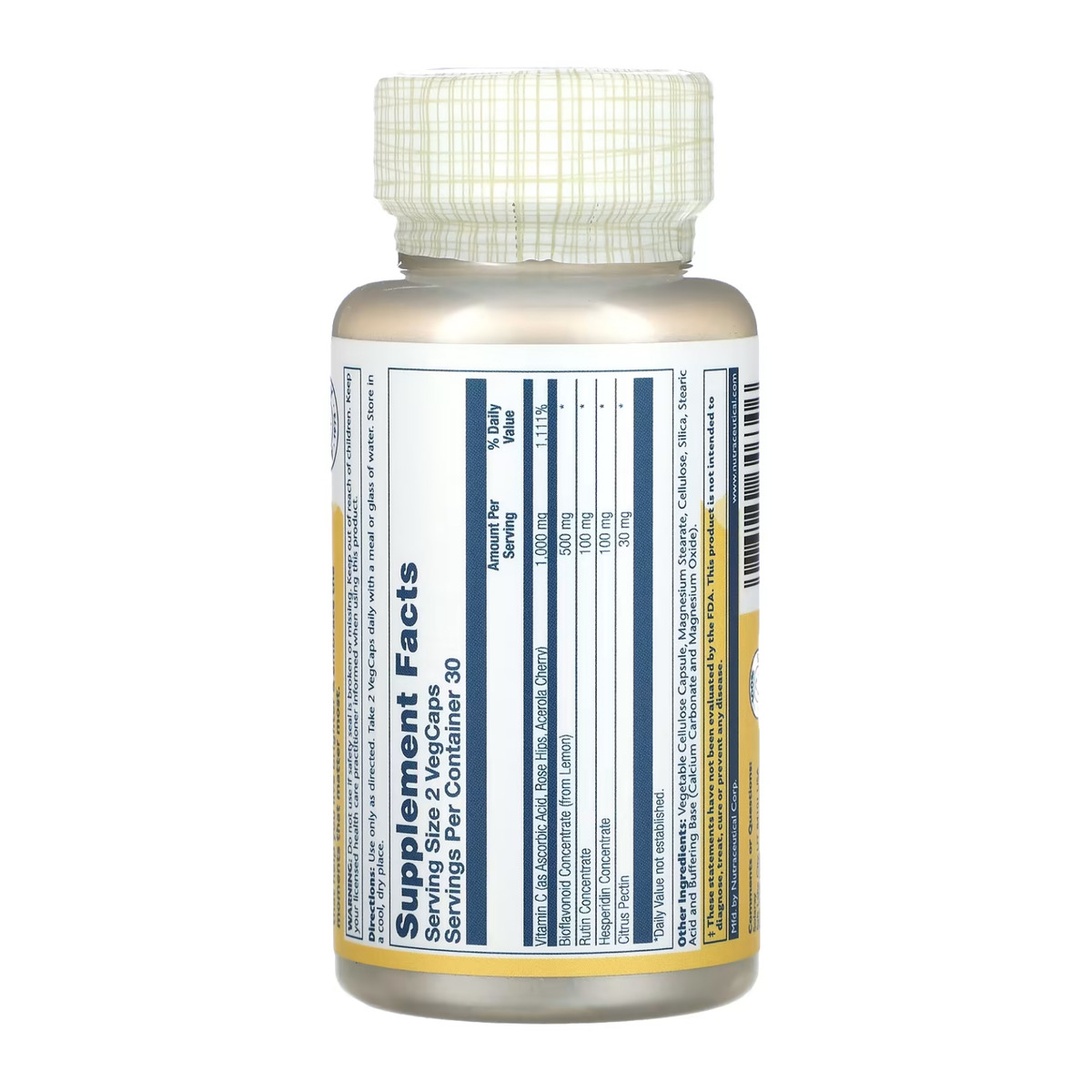 Super Bio Vitamin C 1000mg - 60 vcaps. Фото 4