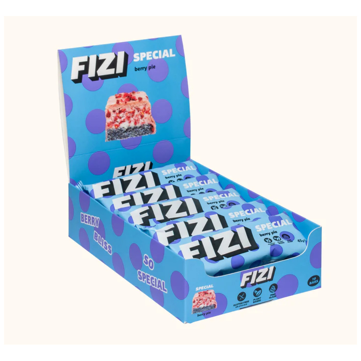 Fizi Box - 10x45g Berry Pie. Фото 3