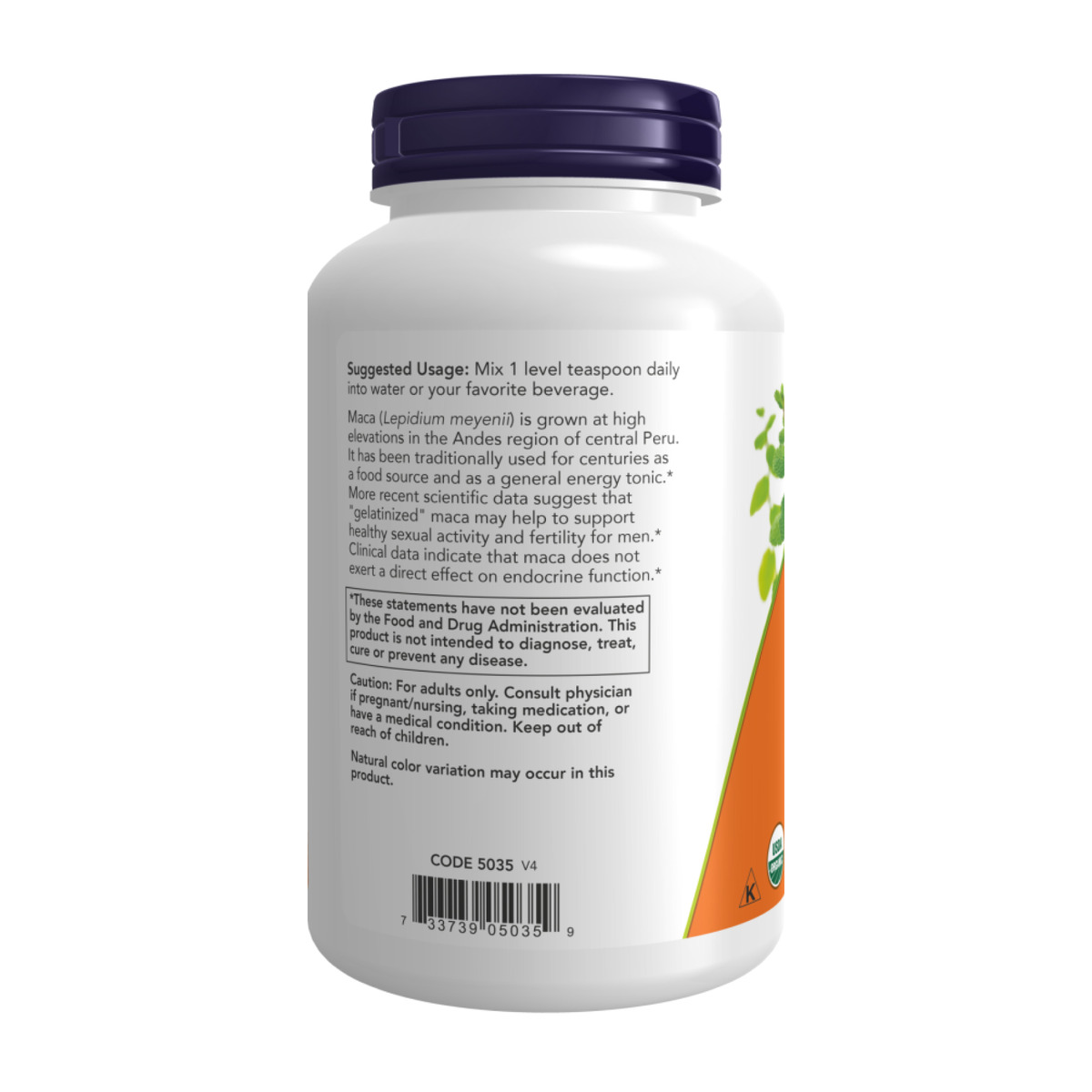 Maca Pure Powder 6:1 Concentrate - 198g. Фото 6