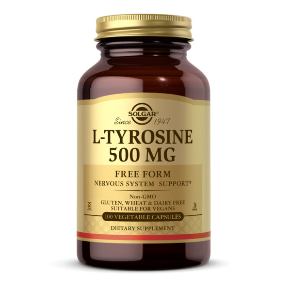 L-Tyrosine 500mg - 100 vcaps. Фото 3