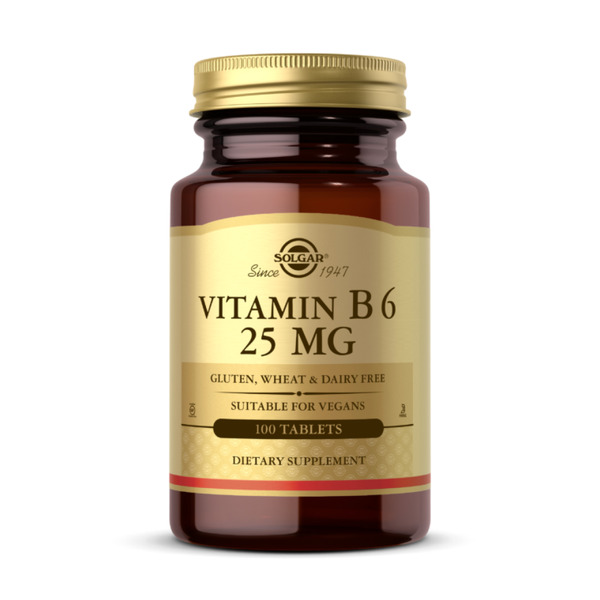 Vitamin B6 25mg - 100 tabs. Фото 3