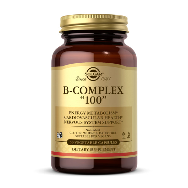 B-Complex "100" - 50 vcaps. Фото 3