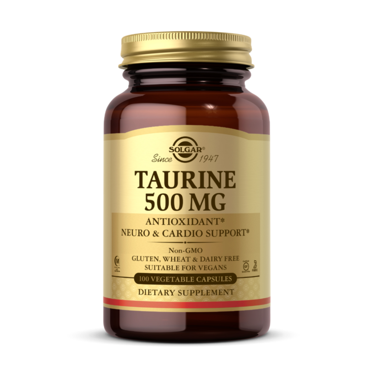 Taurine 500mg - 100 vcaps. Фото 3