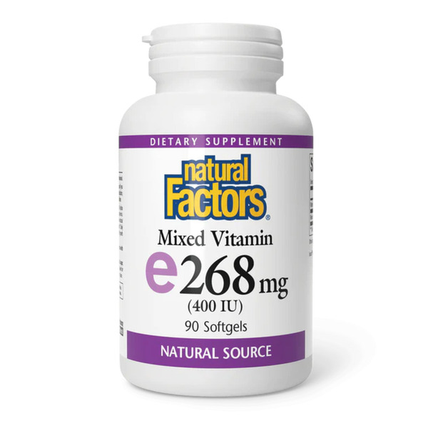 Mixed Vitamin E 268 mg (400 IU) - 90 softgels. Фото 3