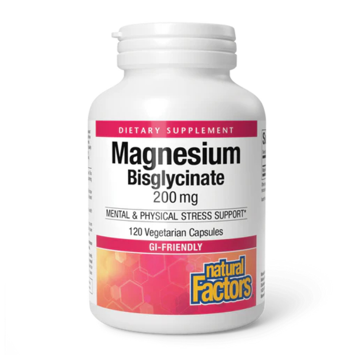 Magnesium Bisglycinate 200mg - 120 vcaps. Фото 3