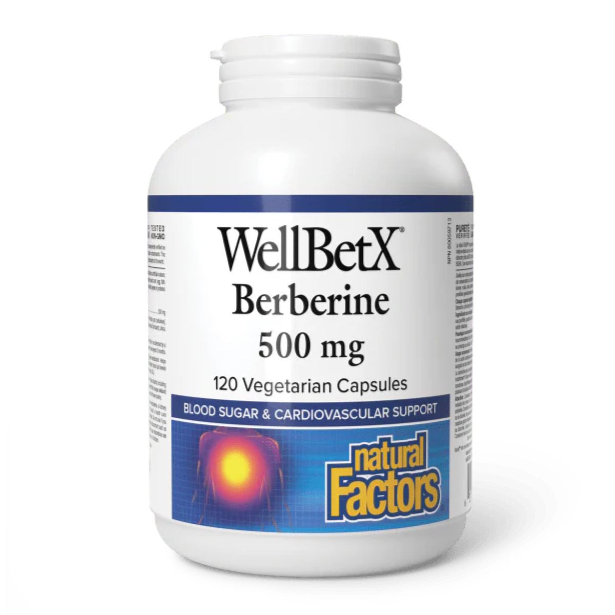 WellBetX Berberine 500mg - 120 vcaps. Фото 3