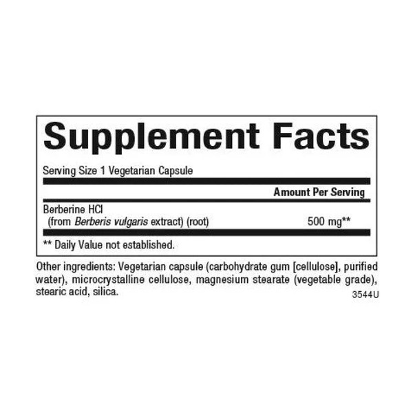 WellBetX Berberine 500mg - 120 vcaps. Фото 4
