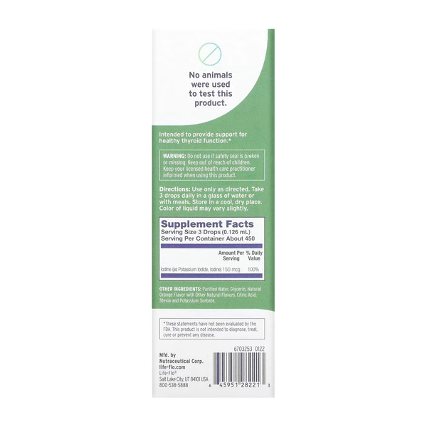 Liquid Iodine Plus - 59 ml Orange. Фото 2