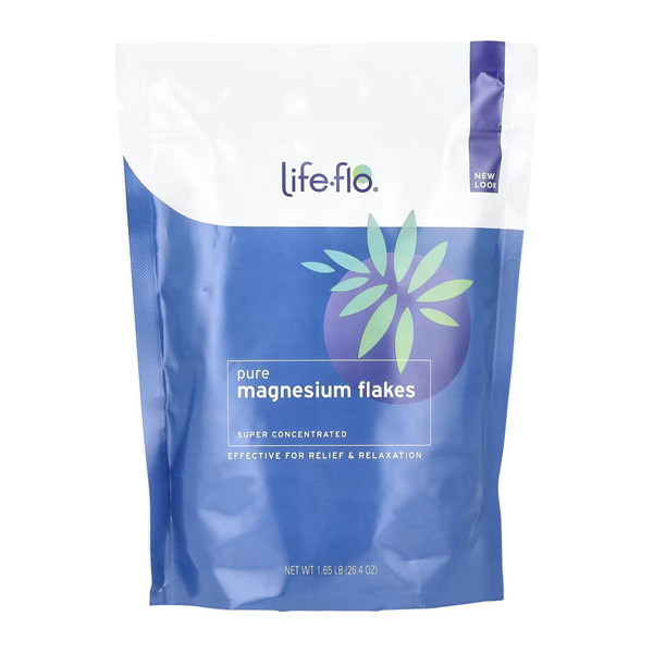 Pure Magnesium Flakes - 1.65lb (26.4oz). Фото 3