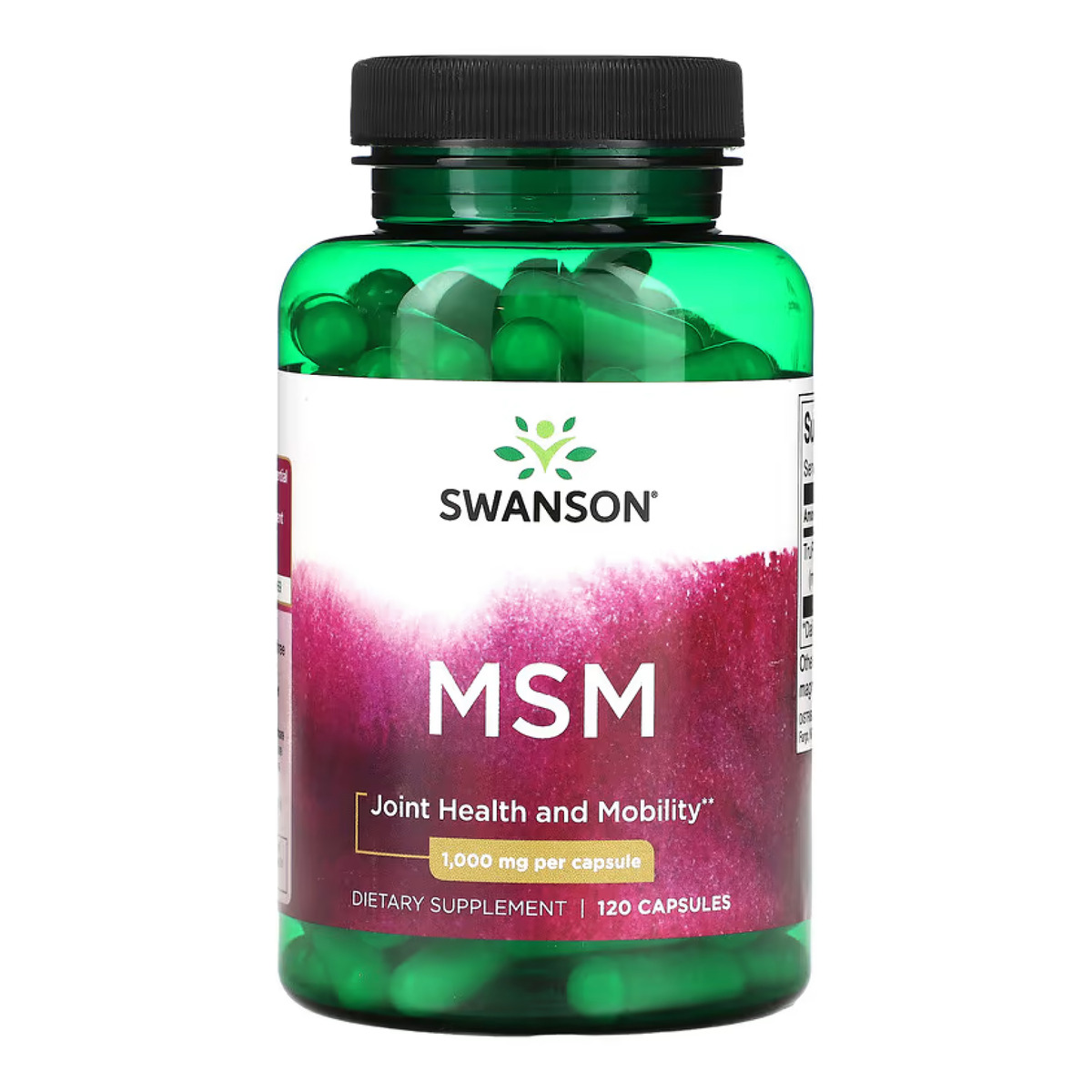 MSM 1000mg - 120 caps