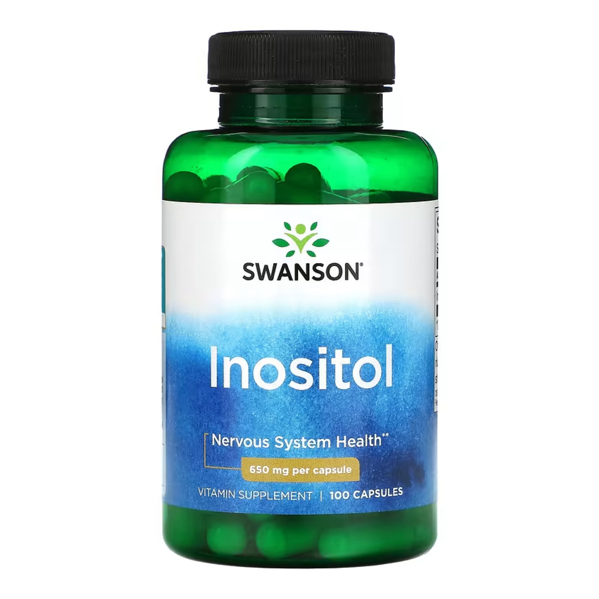 Inositol 650mg - 100 caps. Фото 3