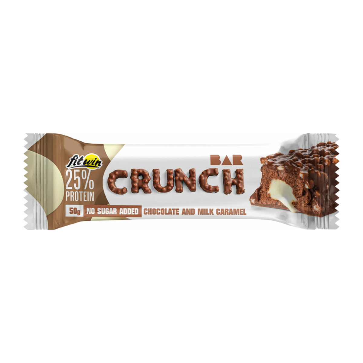 Crunch Bar - 12x50g Chocolate and Milk Caramel. Фото 3