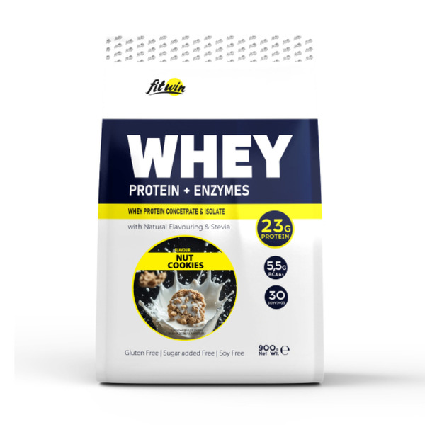 Whey - 900g Nut Cookies. Фото 4