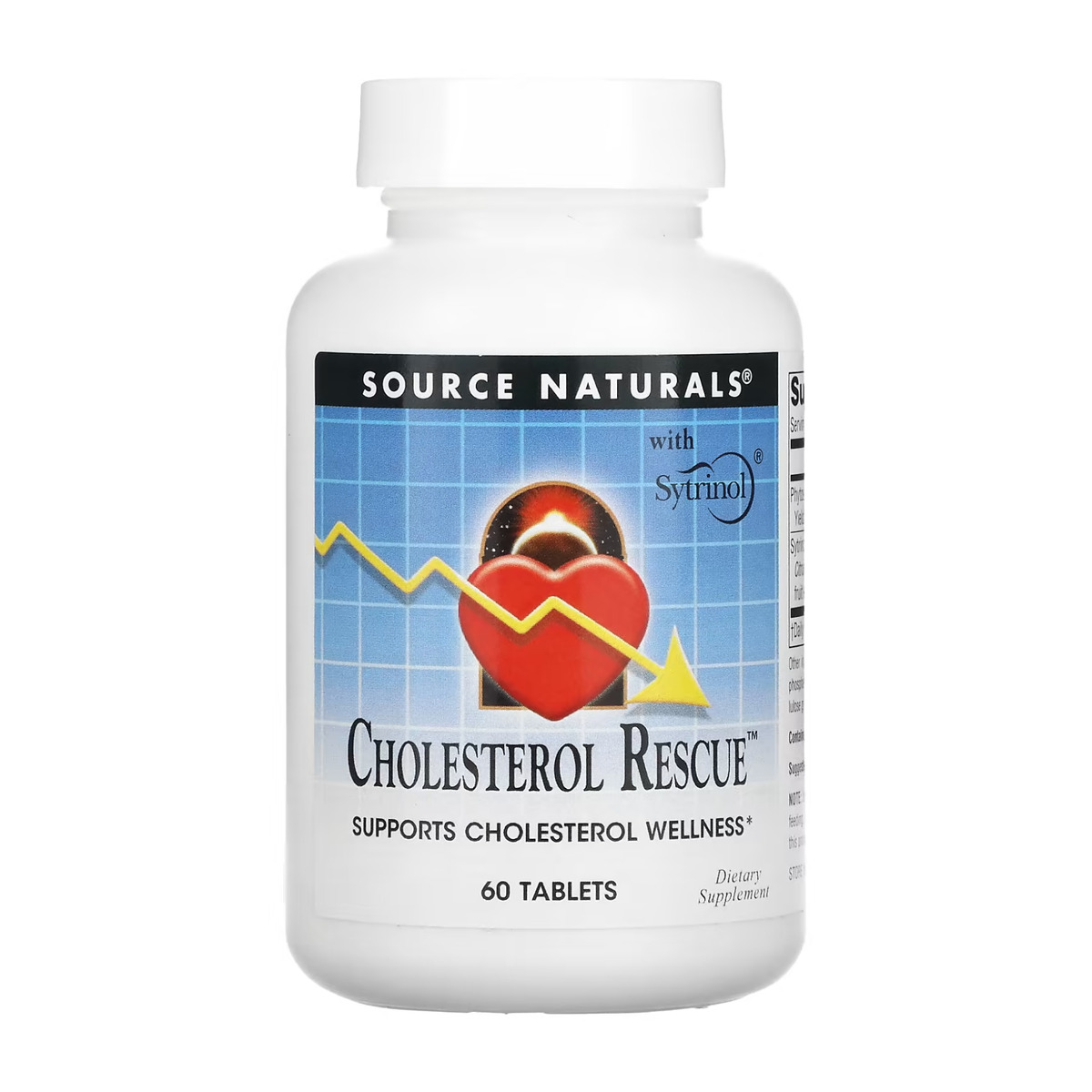 Cholesterol Rescue™ 604 mg - 60 tabs. Фото 3