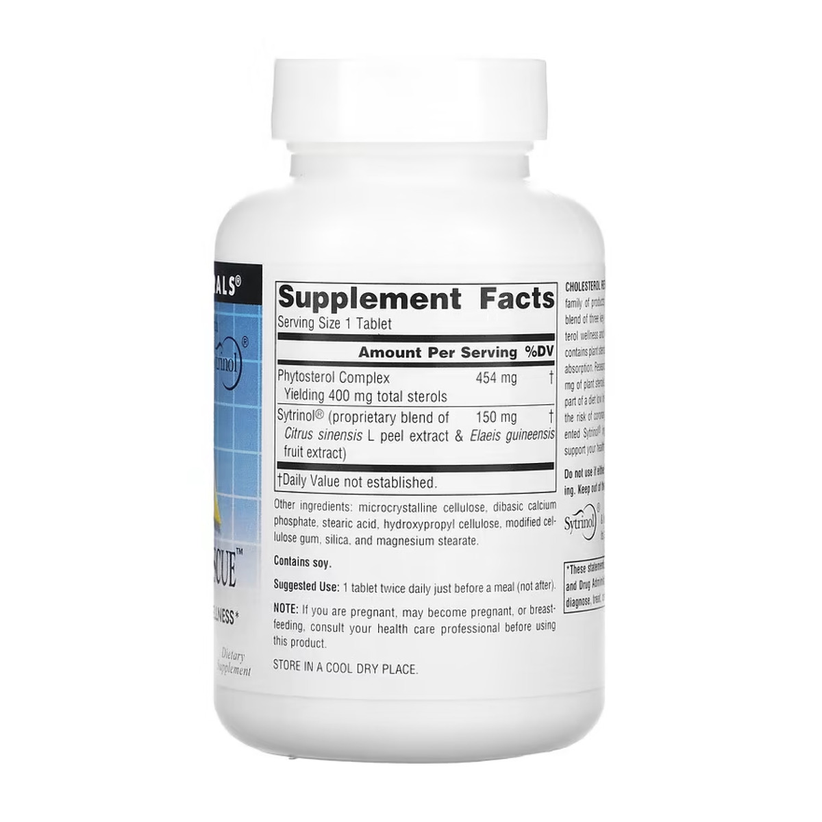 Cholesterol Rescue™ 604 mg - 60 tabs. Фото 2