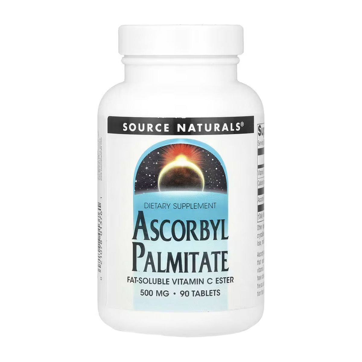 Ascorbyl Palmitate 500mg - 90 tabs. Фото 3